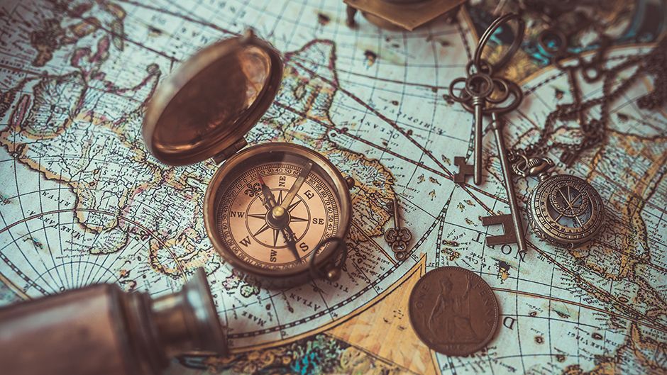 Maps and compasses
